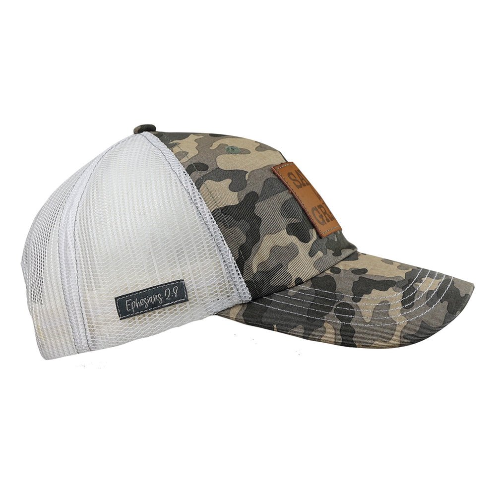 grace & truth Womens Cap Saved By Grace | 2FruitBearers