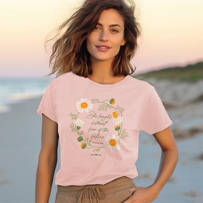 grace & truth Womens T-Shirt Laugh Daisies | 2FruitBearers