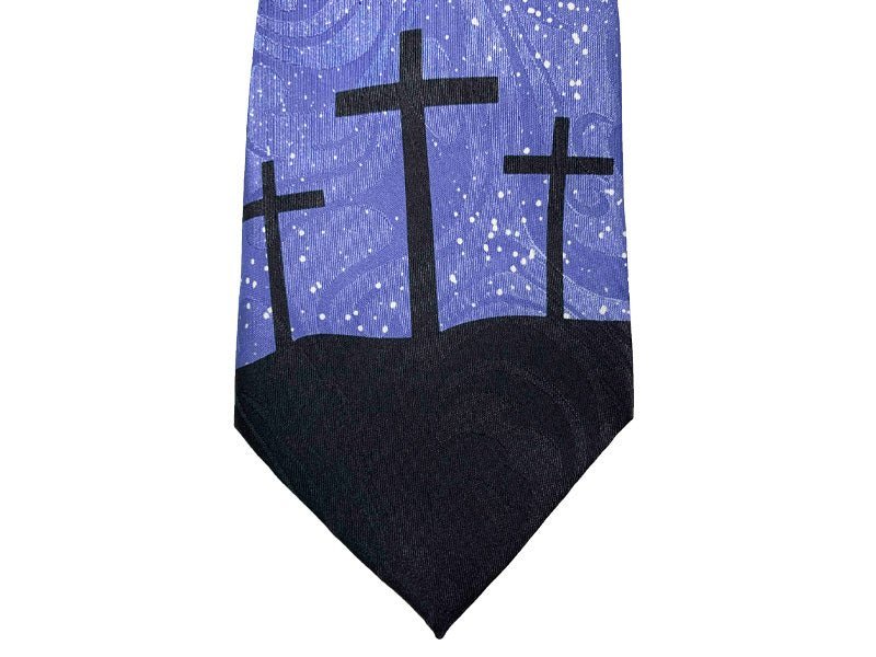 Heavens Declare The Glory Of God Polyester Tie | 2FruitBearers