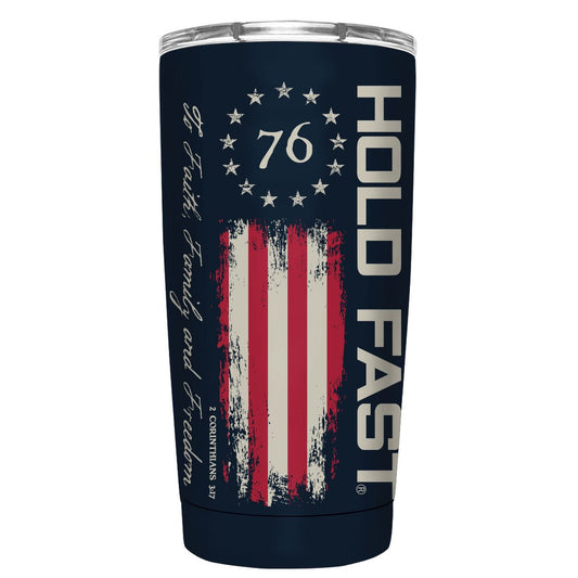 HOLD FAST 20 oz Stainless Steel Tumbler 76 Flag | 2FruitBearers