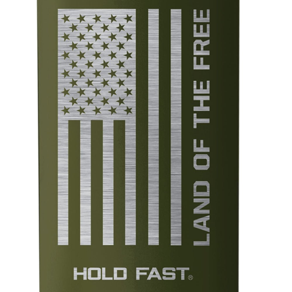 HOLD FAST 32 oz Stainless Steel Bottle Land Of The Free | 2FruitBearers