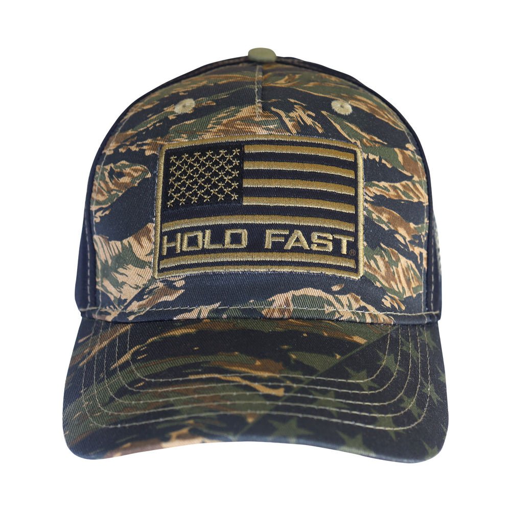 Hold Fast Mens Cap - Tiger Stripe Camo | 2FruitBearers