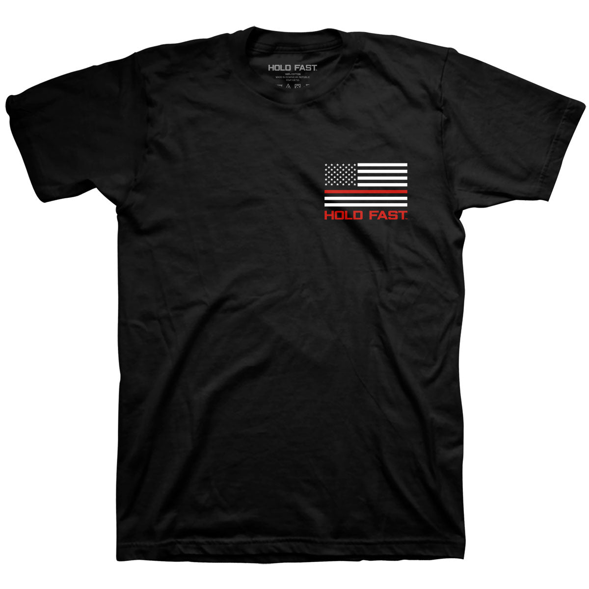 Hold Fast Mens T-Shirt Firefighter Flag | 2FruitBearers