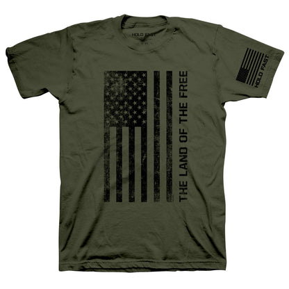 HOLD FAST Mens T-Shirt Freedom Flag | 2FruitBearers