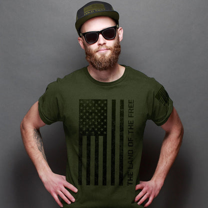 HOLD FAST Mens T-Shirt Freedom Flag | 2FruitBearers