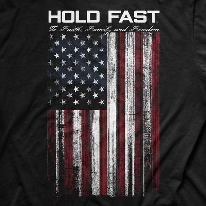 HOLD FAST Mens T-Shirt Hold Fast Flag | 2FruitBearers