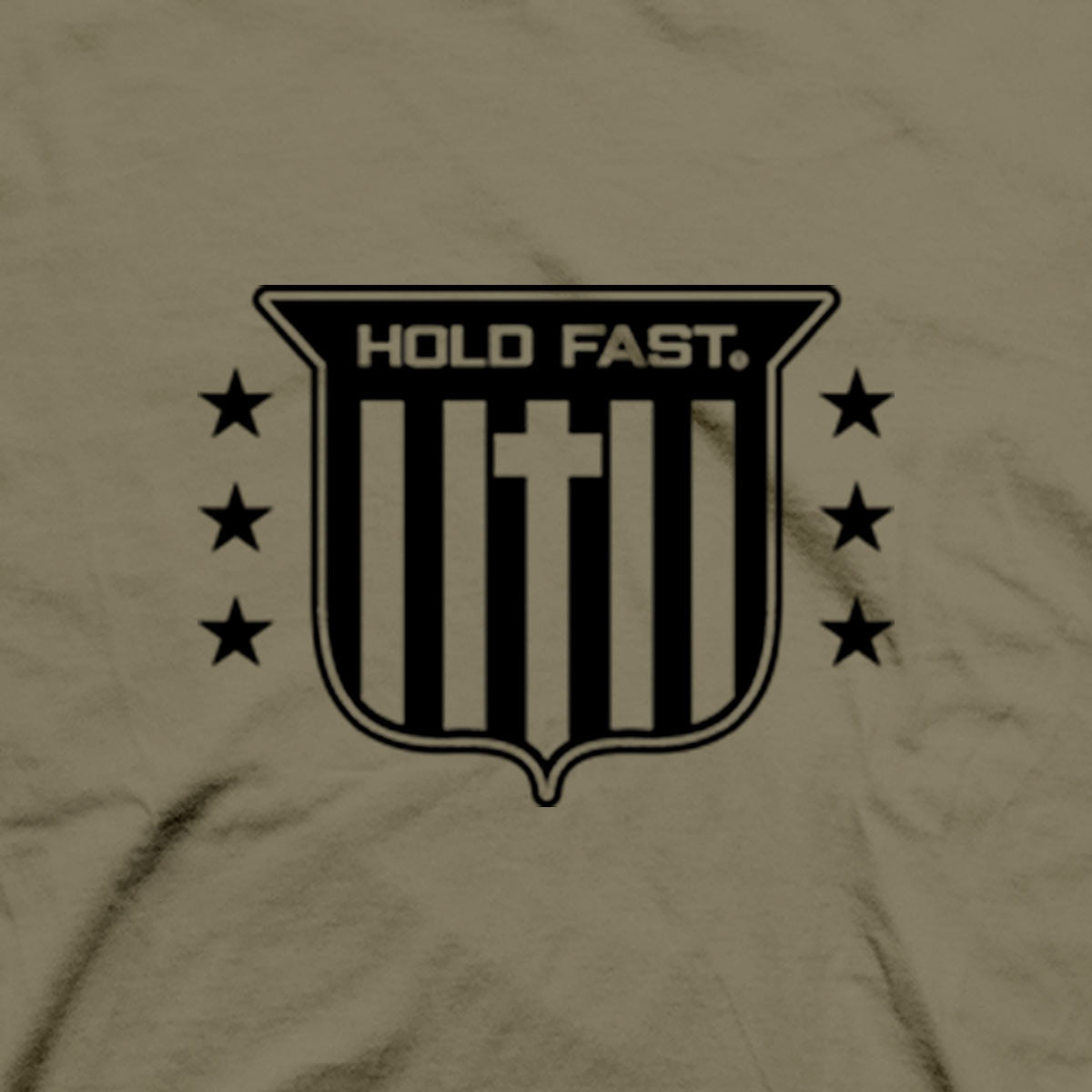HOLD FAST Mens T-Shirt Live Free Eagles | 2FruitBearers