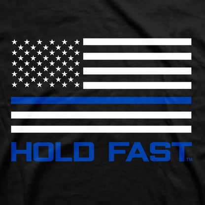 Hold Fast Mens T-Shirt Police Flag | 2FruitBearers