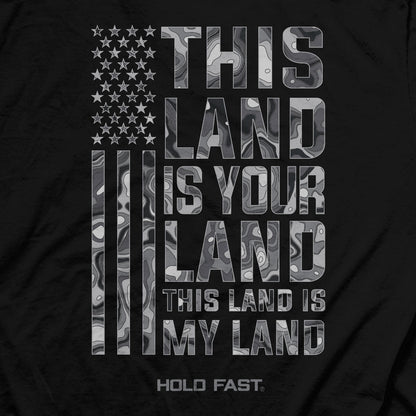 HOLD FAST Mens T-Shirt This Land | 2FruitBearers