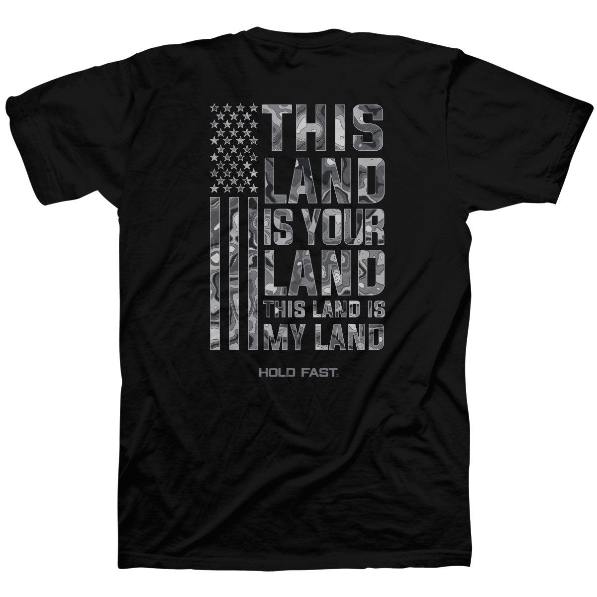HOLD FAST Mens T-Shirt This Land | 2FruitBearers