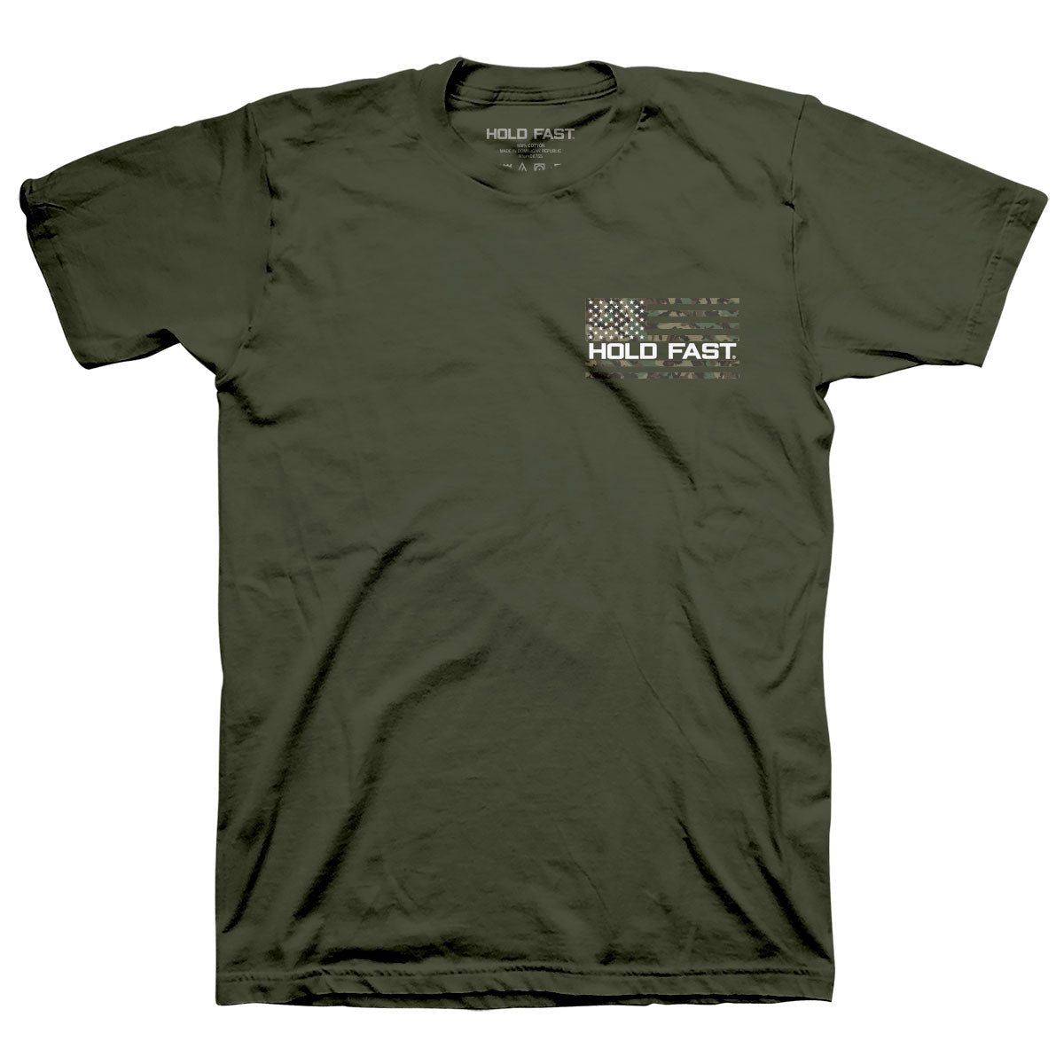 HOLD FAST Mens T-Shirt We The People Camo | 2FruitBearers