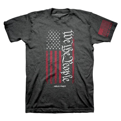 HOLD FAST Mens T-Shirt We The People Flag | 2FruitBearers