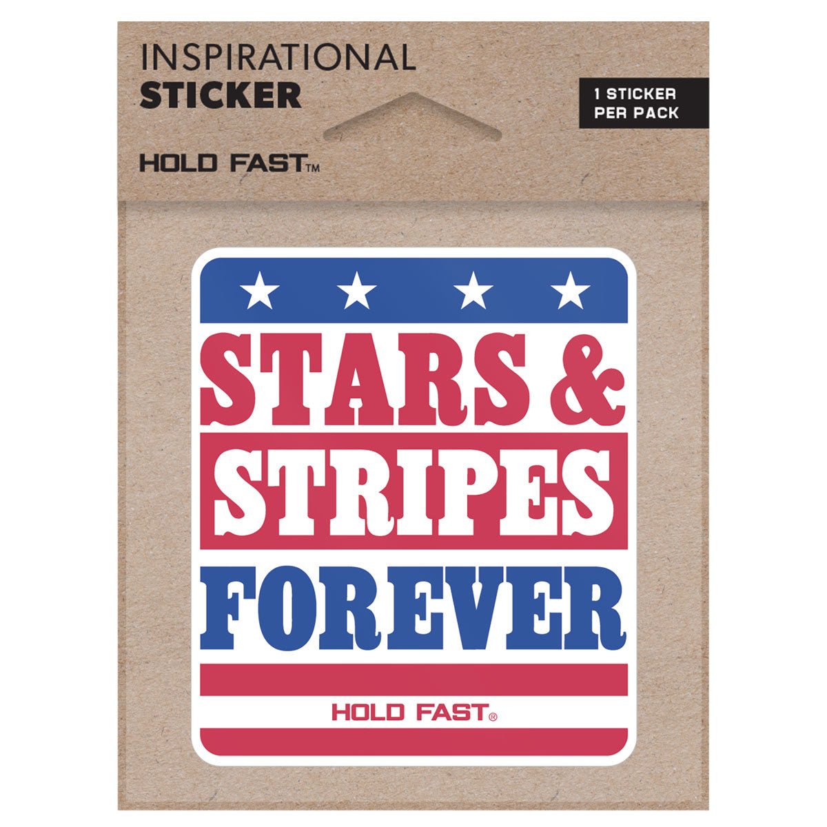 HOLD FAST Sticker Stars & Stripes Forever | 2FruitBearers