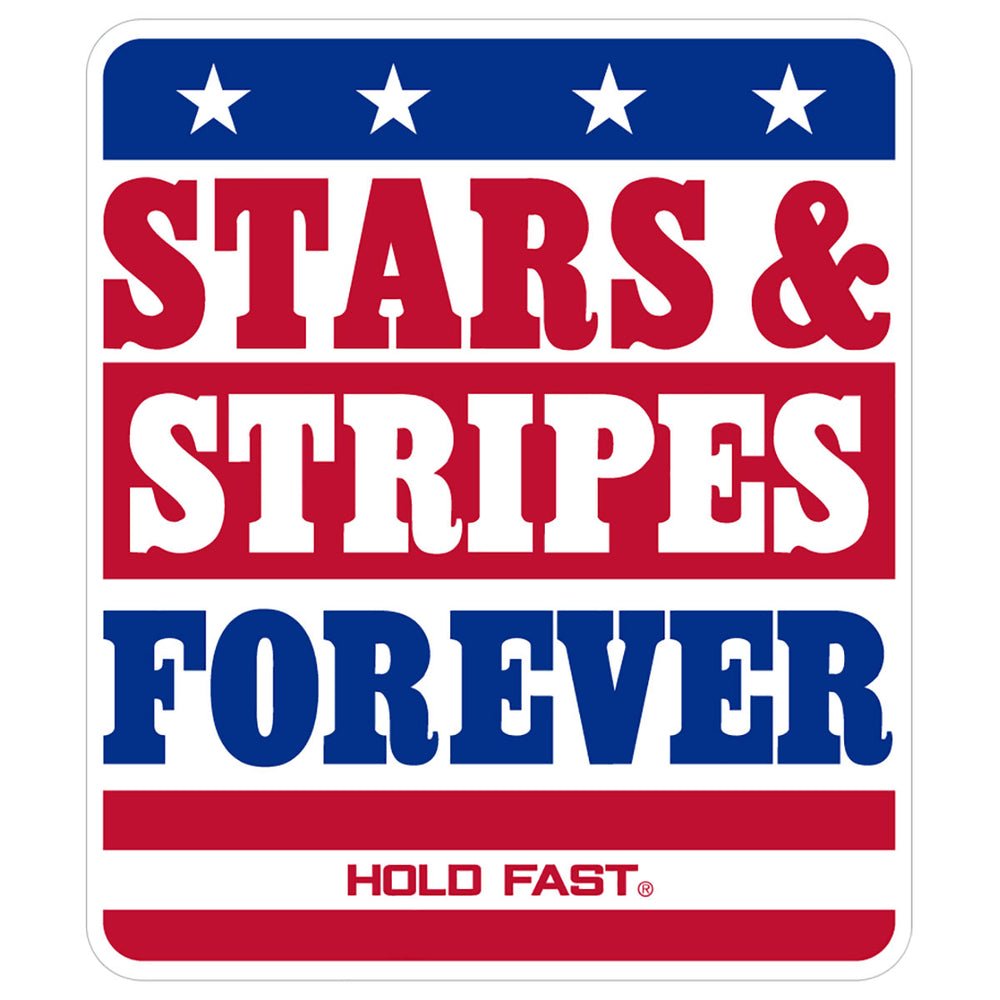HOLD FAST Sticker Stars & Stripes Forever - Limited Design Run. | 2FruitBearers