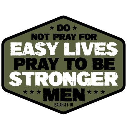 HOLD FAST Sticker Stronger Men | 2FruitBearers