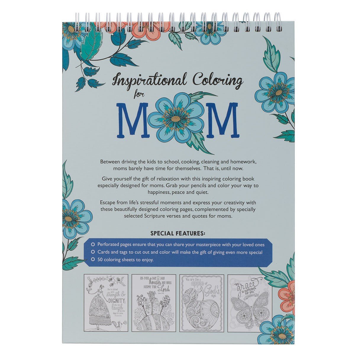 Inspirational Coloring for Mom Coloring Book | 2FruitBearers
