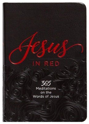 Jesus in Red Faux Leather | 2FruitBearers