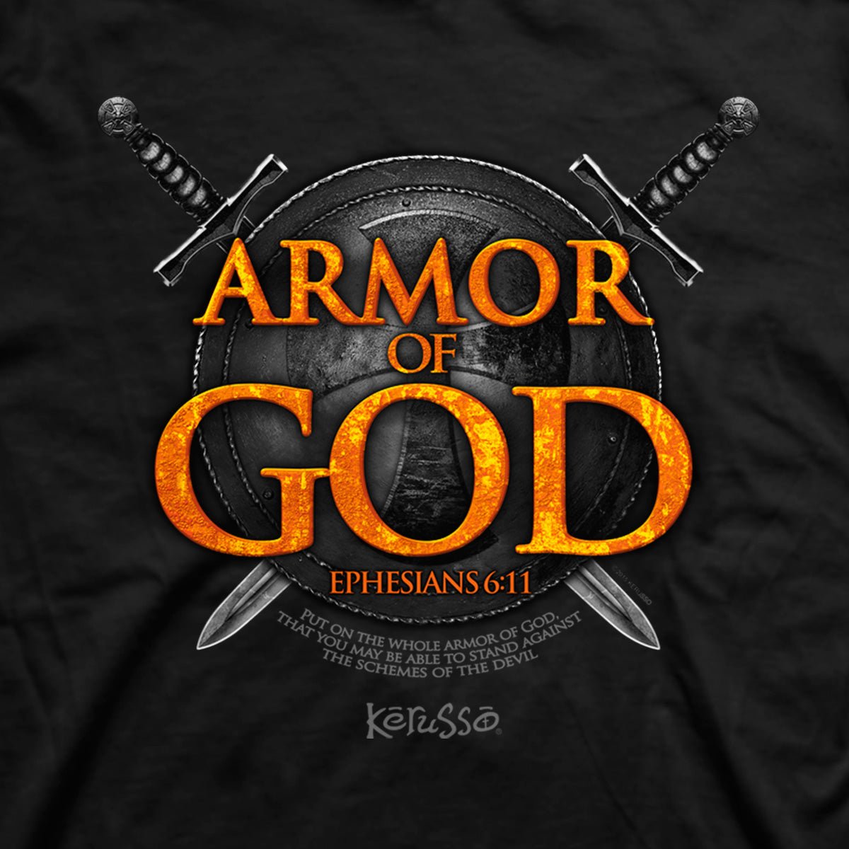 Kerusso Christian T-Shirt Armor of God | 2FruitBearers