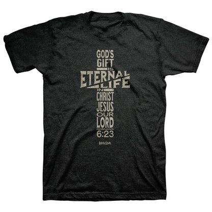 Kerusso Christian T-Shirt Eternal Life Cross | 2FruitBearers