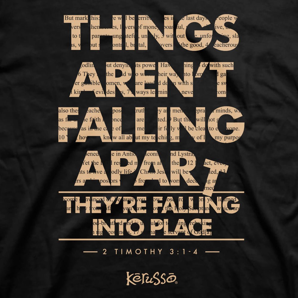 Kerusso Christian T-Shirt Falling Apart | 2FruitBearers