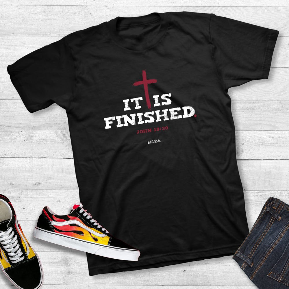 Kerusso Christian T-Shirt Finished Cross | 2FruitBearers