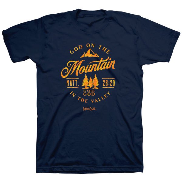 Kerusso Christian T-Shirt God On The Mountain | 2FruitBearers