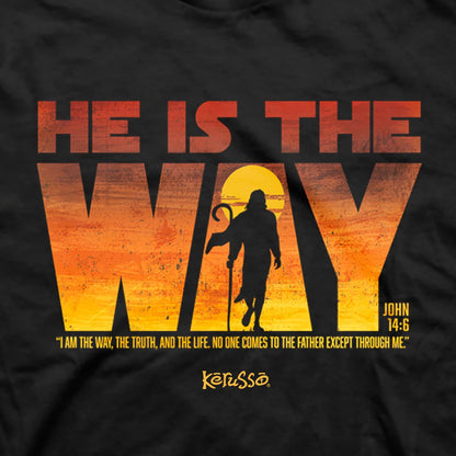 Kerusso Christian T-Shirt He Is The Way | 2FruitBearers