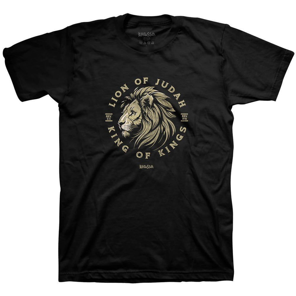 Kerusso Christian T-Shirt Lion Of Judah | 2FruitBearers