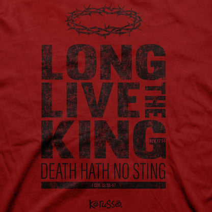 Kerusso Christian T-Shirt Long Live The King | 2FruitBearers