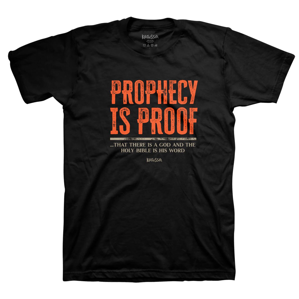 Kerusso Christian T-Shirt Prophecy Is Proof | 2FruitBearers