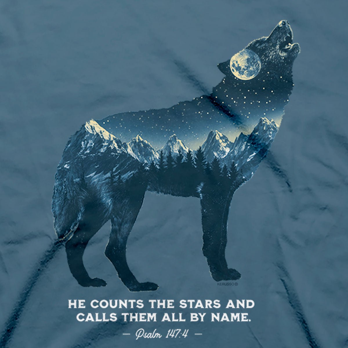 Kerusso Christian T-Shirt Wolf | 2FruitBearers