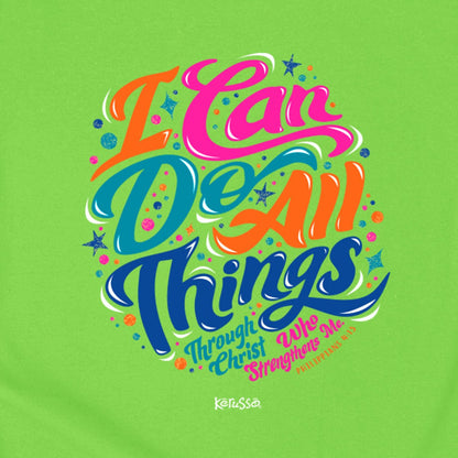 Kerusso Kids T-Shirt I Can Do All Things | 2FruitBearers