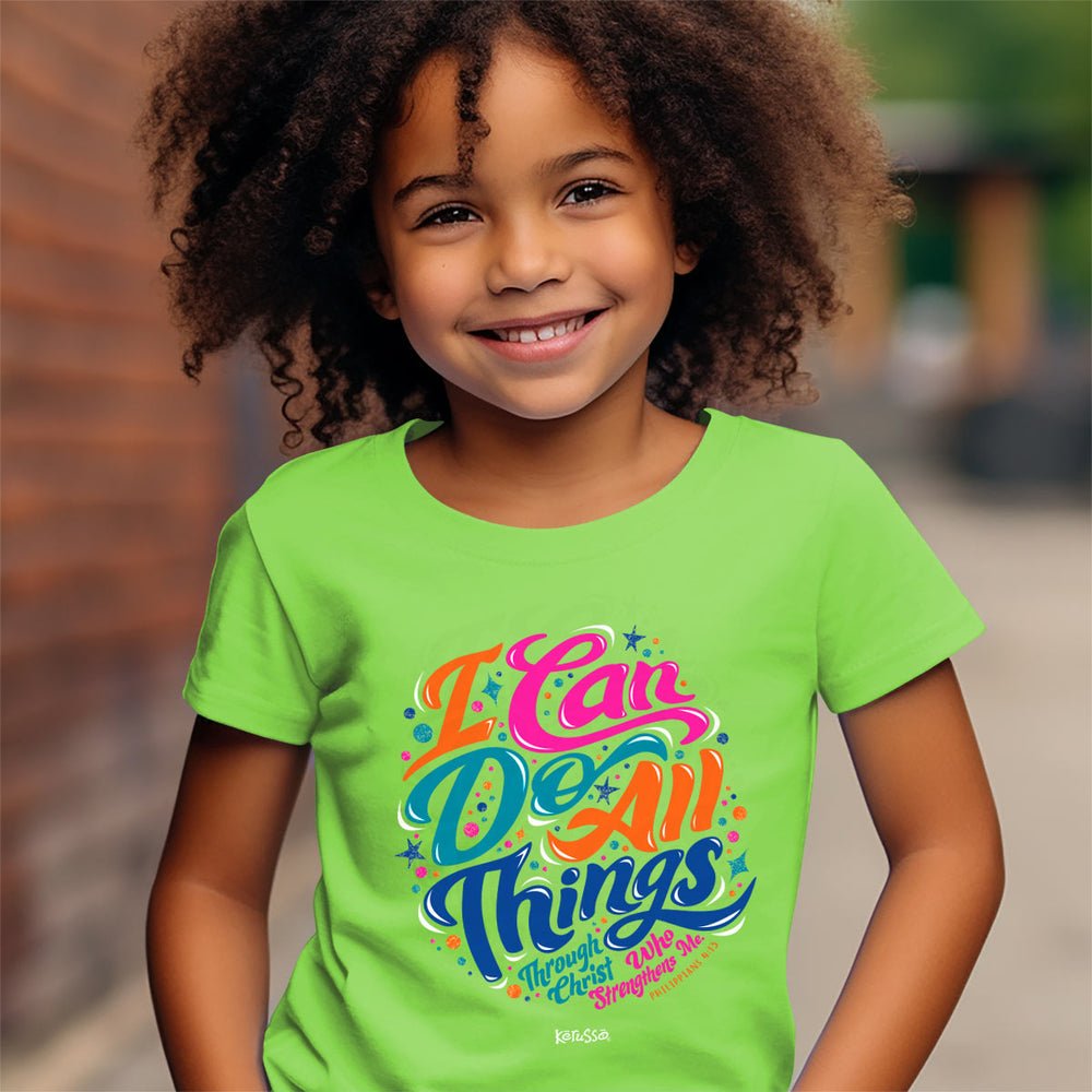 Kerusso Kids T-Shirt I Can Do All Things | 2FruitBearers