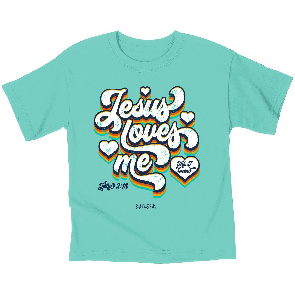 Kerusso Kids T-Shirt Jesus Loves Me | 2FruitBearers