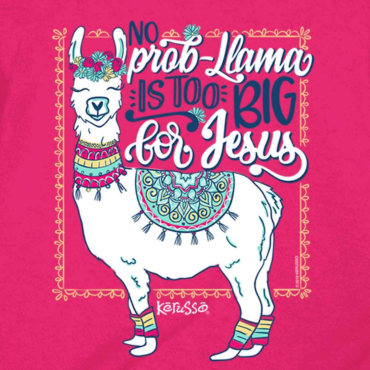 Kerusso Kids T-Shirt Llama | 2FruitBearers