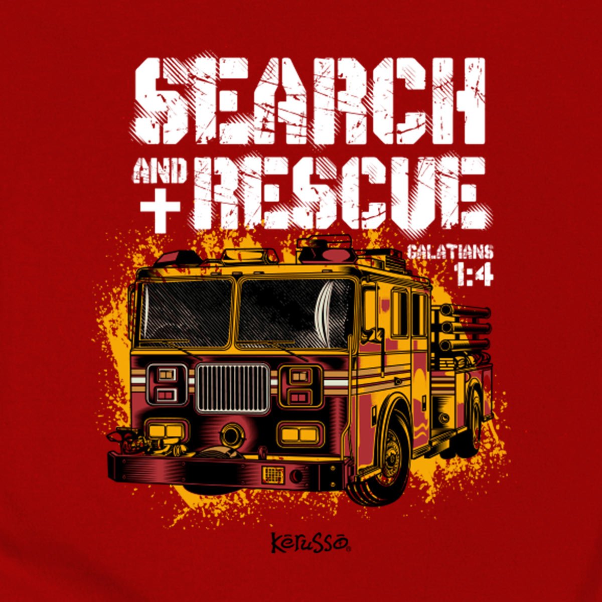 Kerusso Kids T-Shirt Search & Rescue | 2FruitBearers