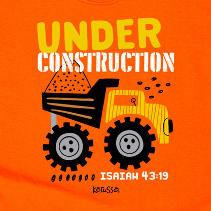 Kerusso Kids T-Shirt Under Construction | 2FruitBearers