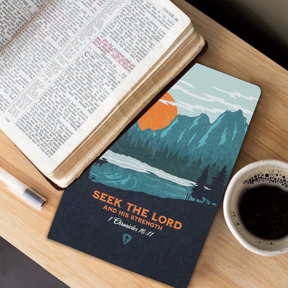 Kerusso Mens Paperback Journal Seek The Lord | 2FruitBearers