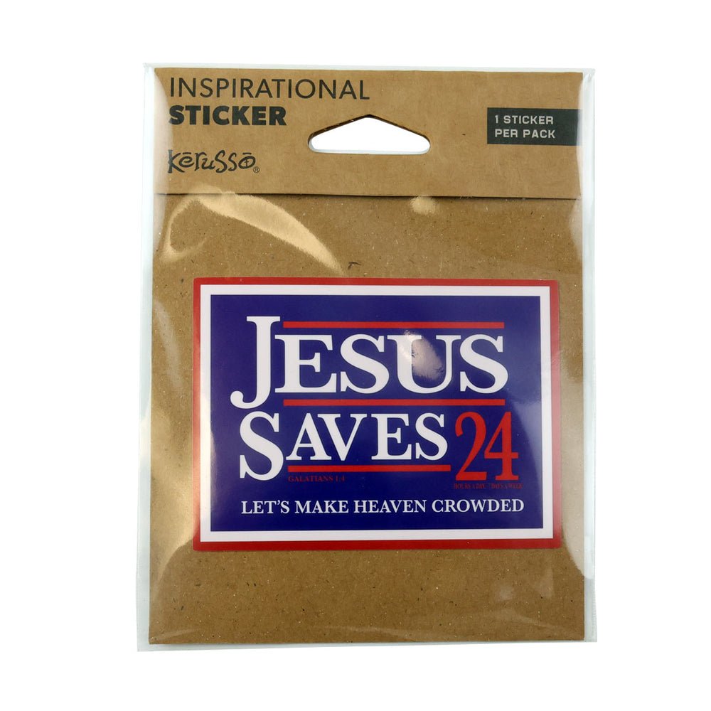 Kerusso Sticker Jesus Saves 24 | 2FruitBearers