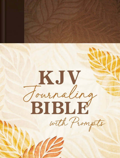 KJV Journaling Bible with Prompts [Copper Leaf] | 2FruitBearers