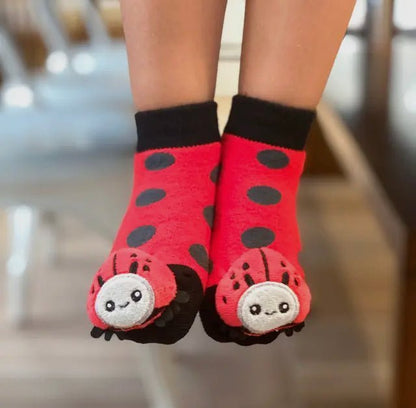 Ladybug Boogie Toes Rattle Socks | 2FruitBearers