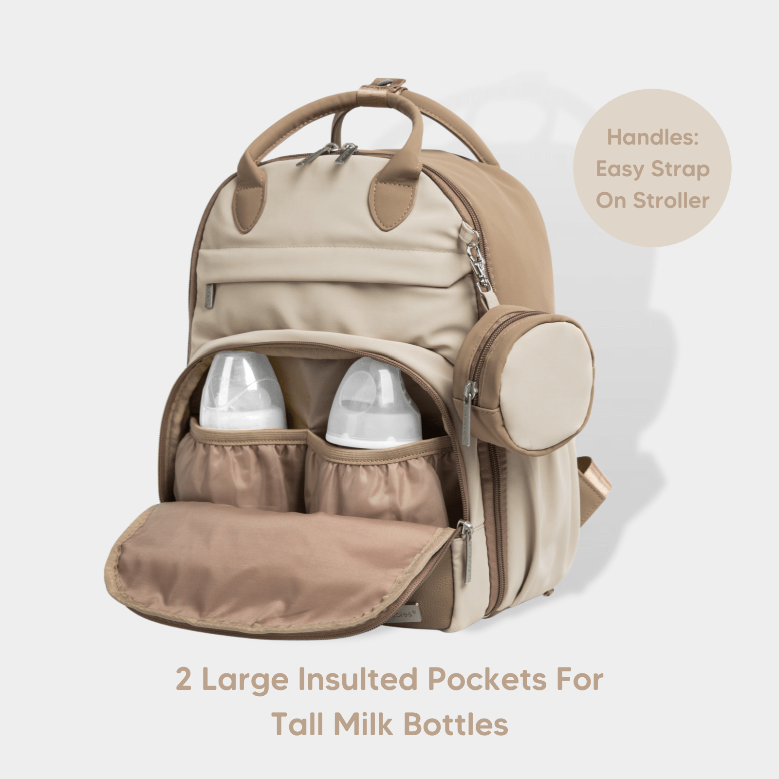 Latte Play Diaper Bag | 2FruitBearers