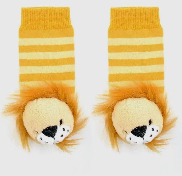 Lion Boogie Toes Rattle Socks | 2FruitBearers
