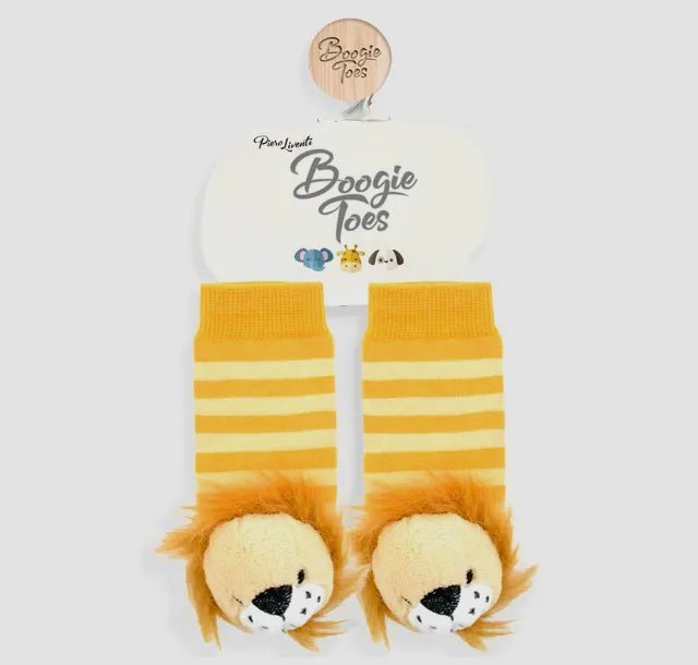 Lion Boogie Toes Rattle Socks | 2FruitBearers