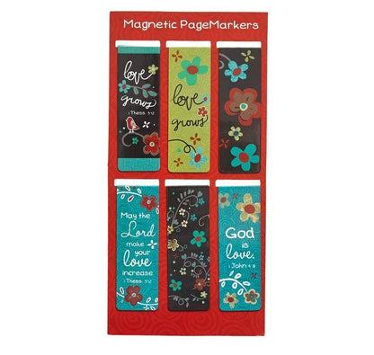 Love Never Fails Magnetic Bookmarks Set | 2FruitBearers