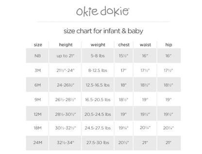 Okie Dokie Boys 2 PC Bodysuit | 2FruitBearers