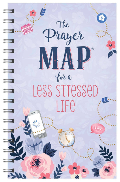 Prayer Map for A Less Stressed Life Journal | 2FruitBearers