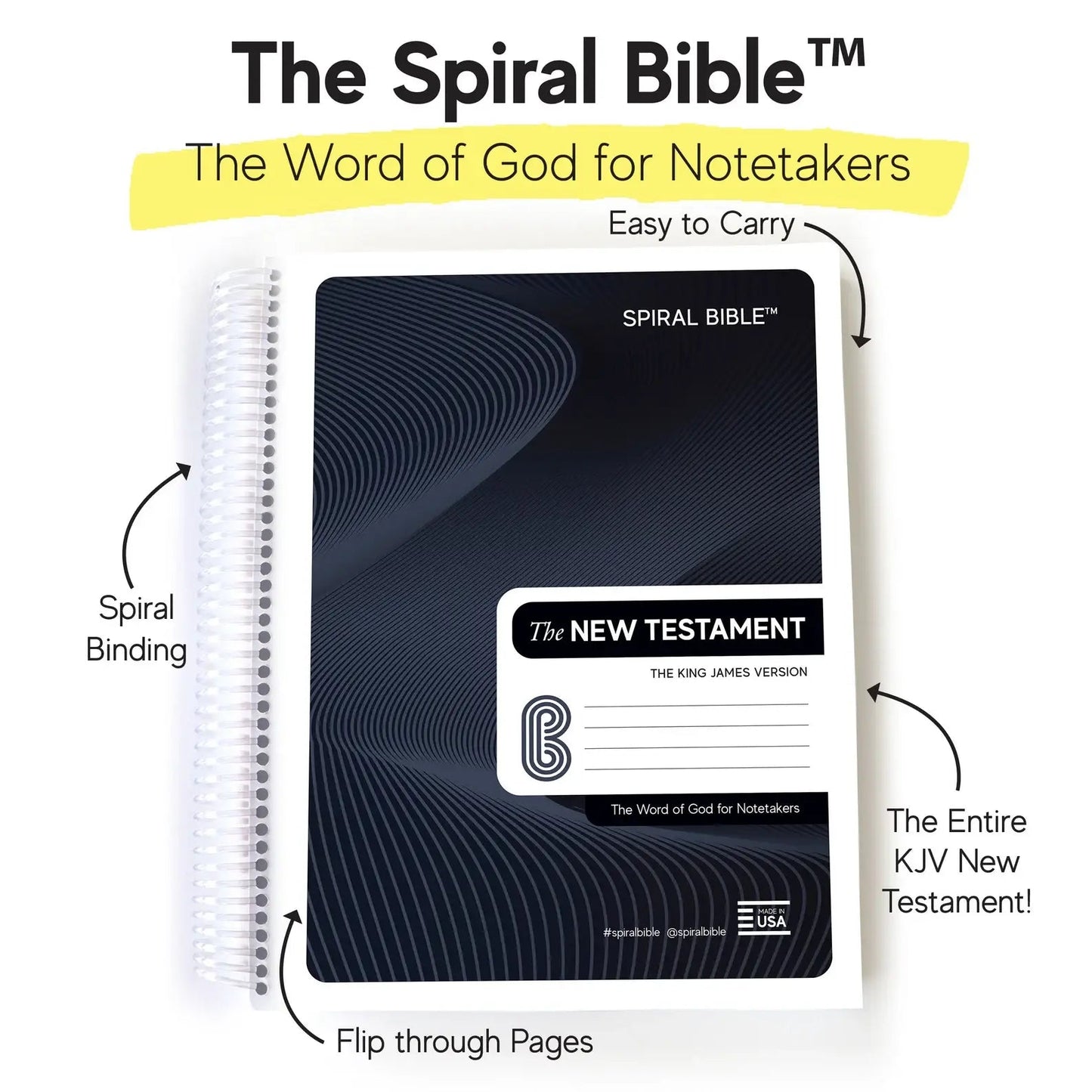 Spiral Bible™ - KJV New Testament | 2FruitBearers