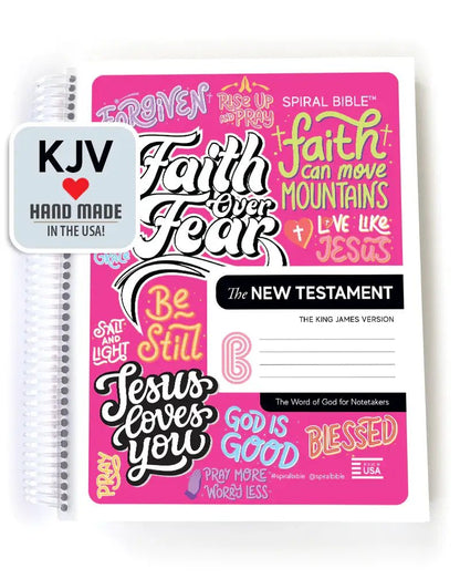 Spiral Bible™ - KJV New Testament - For Girls | 2FruitBearers