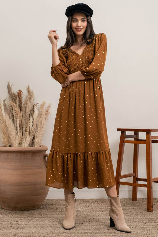 Stephanie Polk Dot Maxi Dress | 2FruitBearers